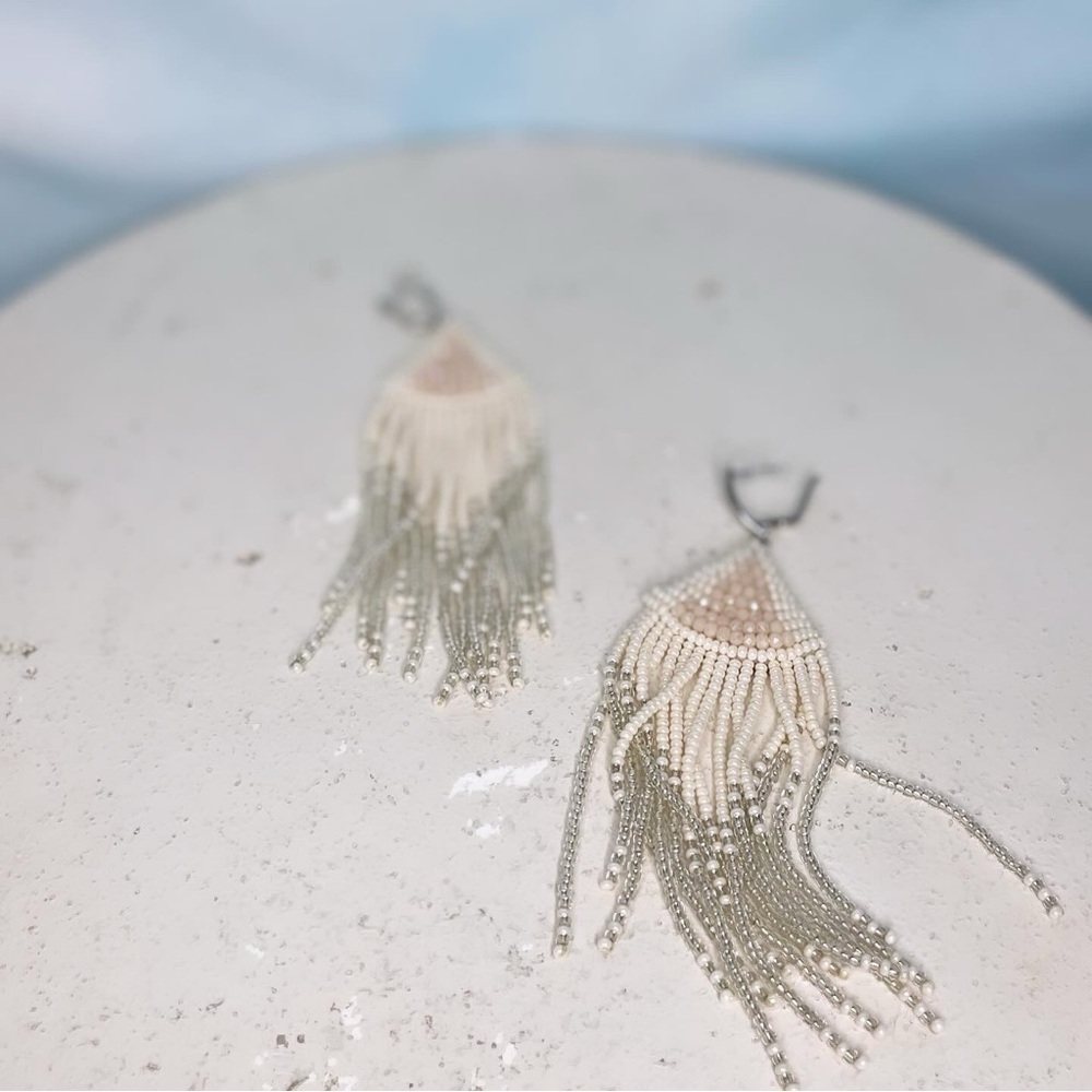 Native American style beaded earrings